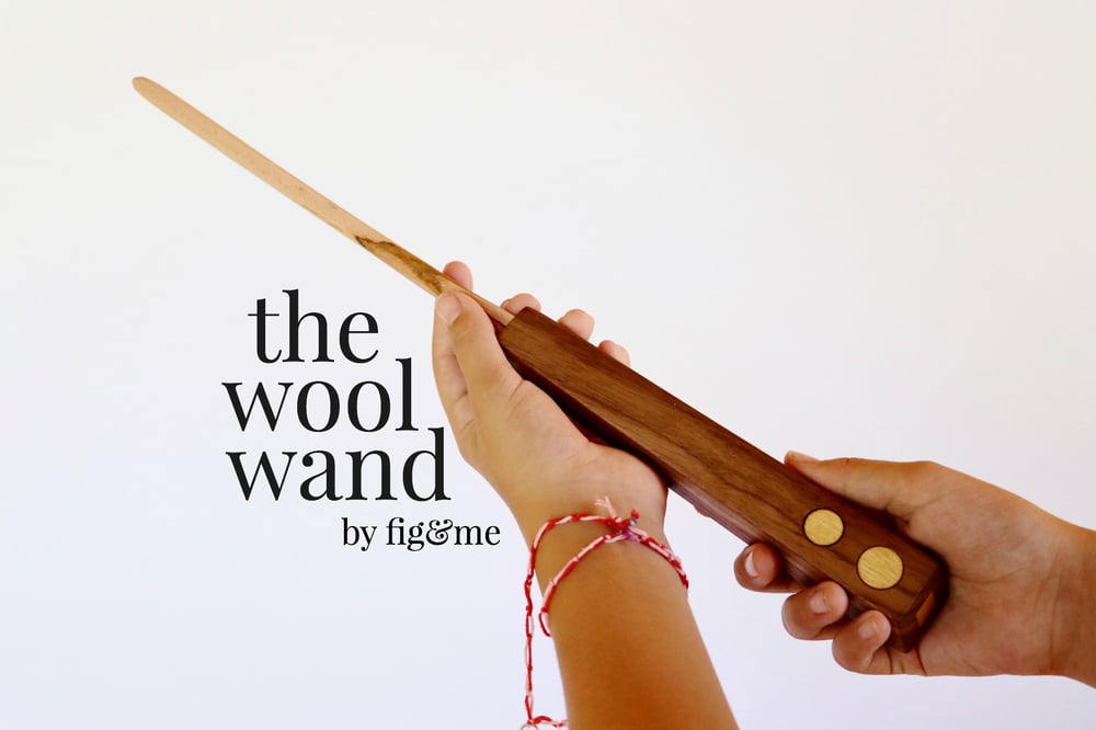 Image of Wool Wand by Fig and Me | Large Stuffing Tool for Rolling Wool