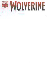 Image 1 of Wolverine #300 Blank Variant *Mature Rating*