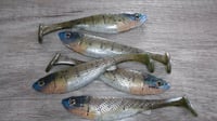 Image 1 of 5" G5 Hand Poured Swimbaits - G5-1029