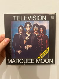 Image 2 of Television- Marquee Moon 1977 German press 45