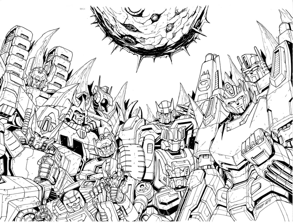 The Transformers: More Than Meets The Eye Box Set Inks