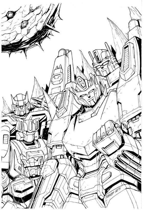 The Transformers: More Than Meets The Eye Box Set Inks