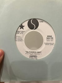 Image 1 of Ramones- Biltzkreig Bop Promo 45