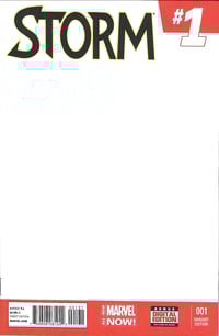 Storm #1 Blank Variant