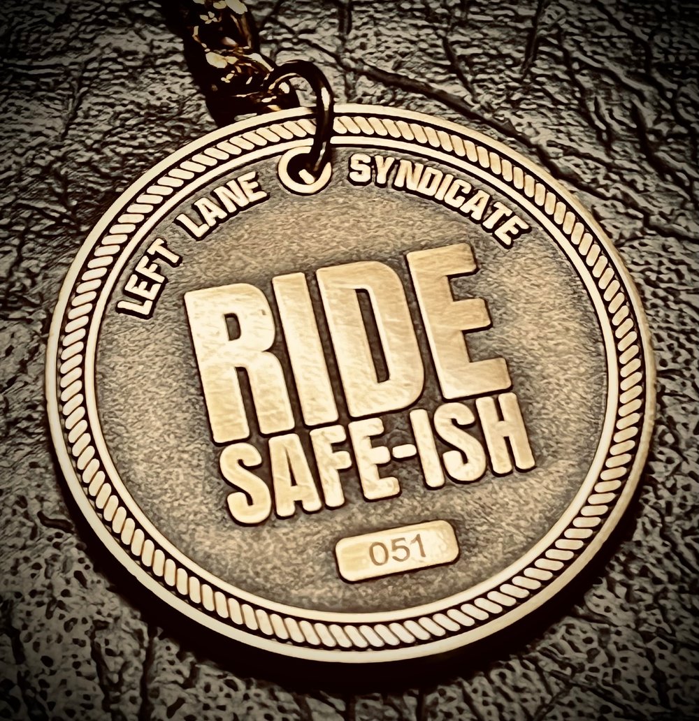 Image of Ride Safe-Ish Challenge Coin