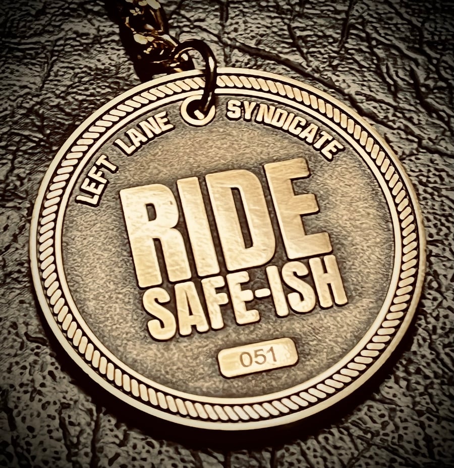 Image of Ride Safe-Ish Challenge Coin