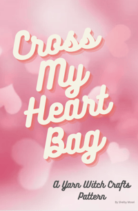 Image 1 of Cross My Heart Bag Crochet Pattern