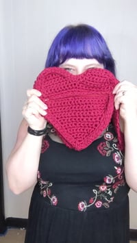 Image 2 of Cross My Heart Bag Crochet Pattern