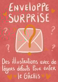 Enveloppe surprise anti-gâchis 