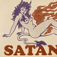 Image 2 of SATAN IS A WOMAN PRINT