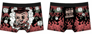 Image of Period Pants by Harbraineddesign - Mens Boxer Breifs. I'm kind of a big deal and Man of your Dreams