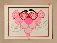 Image 1 of PINK PANTHER PRINT (original colour way)