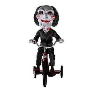 Image of Saw Billy the Puppet on Tricycle Bobble Head