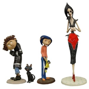 Image of Coraline set of 4 figure pack 