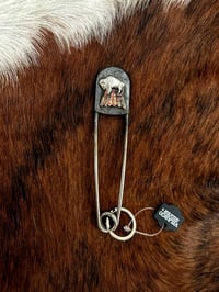 Buffalo Brass Fancy Safety Pin