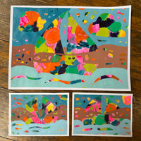 Image 1 of Tasmanian Yachts - Art On paper  SALE