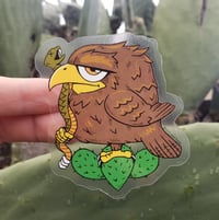 Aguilita Clear Vinyl Sticker