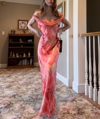 Image 3 of 2000s Mesh Back Deadstock Dress