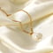 Image of 18K Gold Plated Single Pearl Necklace