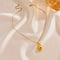 Image of 18K Gold Plated Water Droplet Necklace