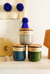 Fireside Candle, gives to No Kid Hungry, recycled jar & cork top