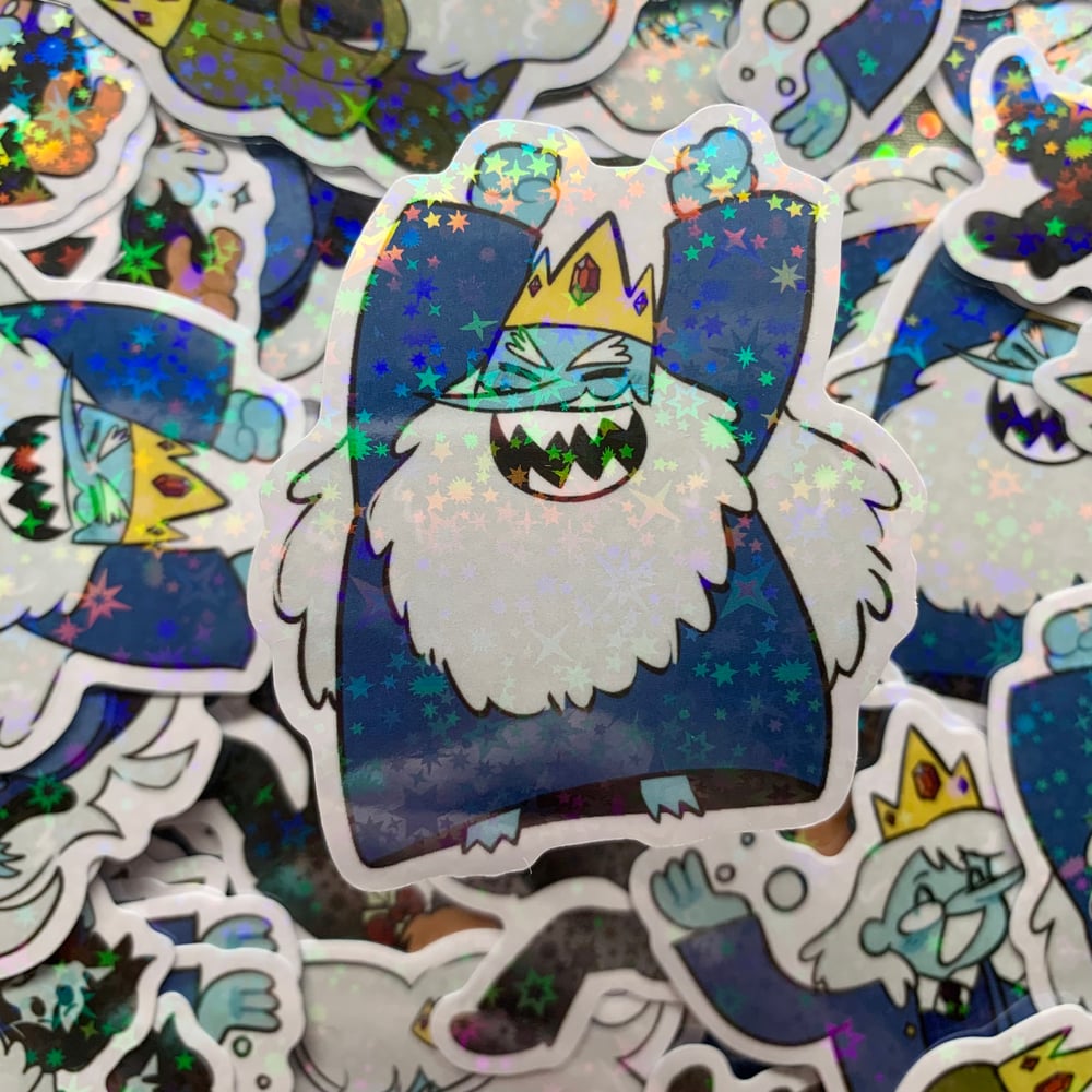 Image of petrikov 3" holo stickers