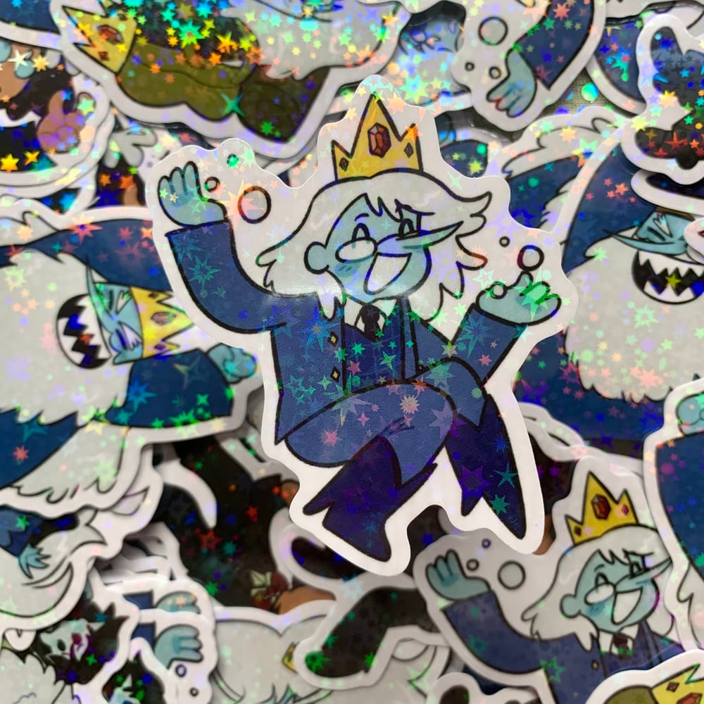 Image of petrikov 3" holo stickers