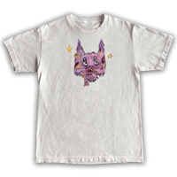 purple cat tee