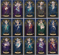 Zodiac Constellations Series - Acrylic Charm EDITION
