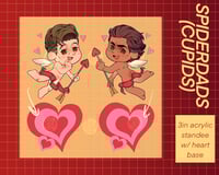 Image 4 of [FINAL RESTOCK] Miguel O’Hara/Spider-Man 2099 & Peter B Parker Spiderdads inspired Cupid standee