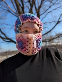 Image 1 of granny's spring balaclava