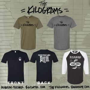 Image of The Kilograms - tshirts (pre-order)