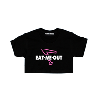 Image 1 of EAT  ME OUT CROPPED TOP