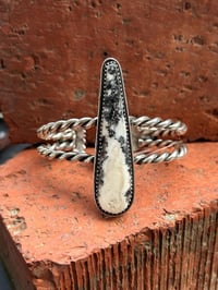 Image 1 of Teardrop Double Twist Cuff