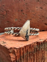 Image 1 of White Buffalo Double Twist Cuff