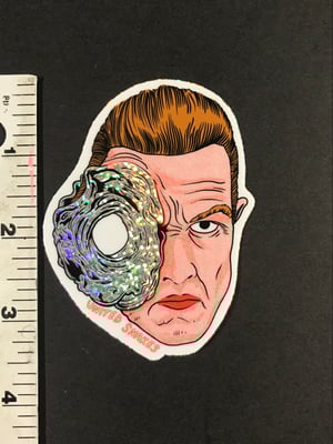 Image of T-1000 GLITTER STICKER