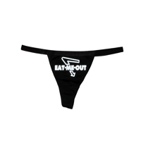 EAT ME OUT REFLECTIVE THONG