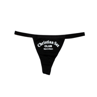 OPEN 24 HOURS REFLECTIVE THONG