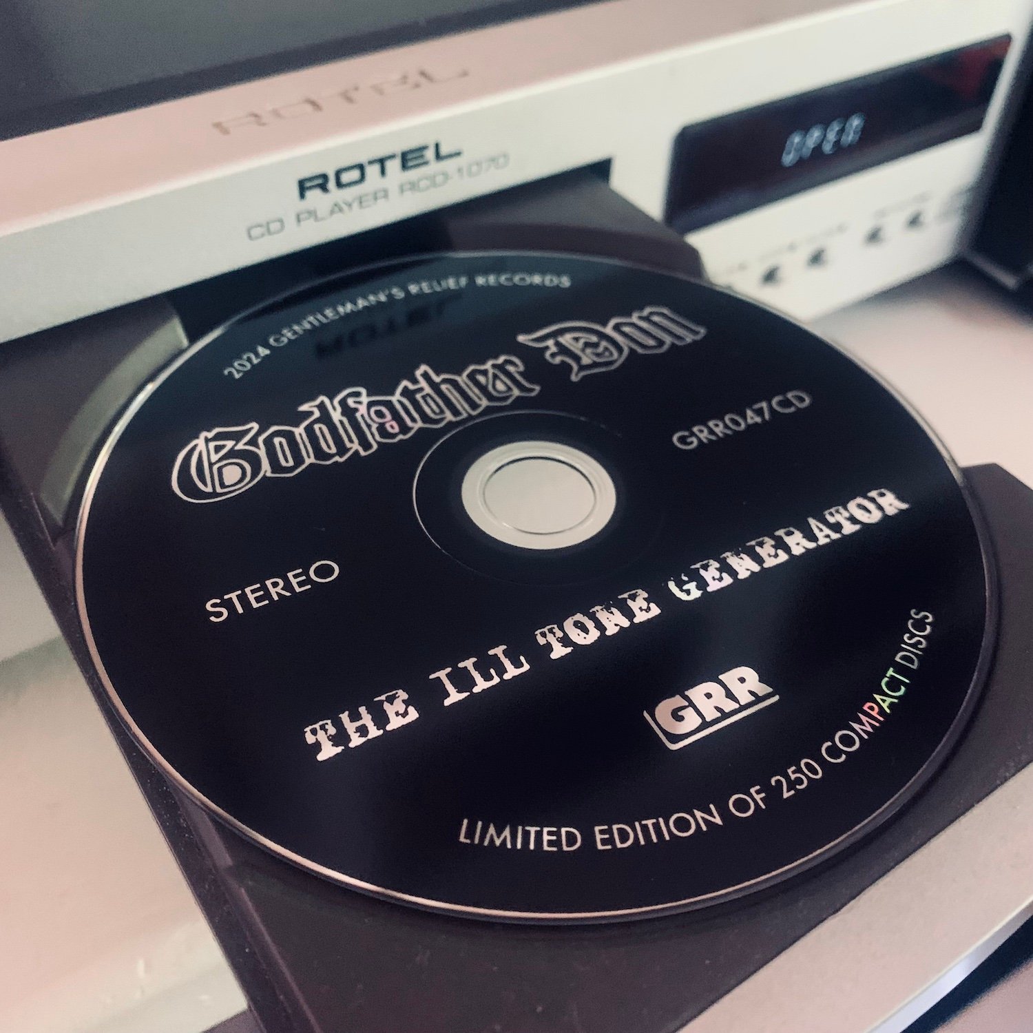 Image of Godfather Don - The Ill Tone Generator (CD) (Shipping now!)