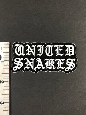 Image of OLD ENGLISH STICKER