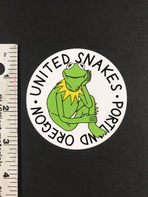 Image of KERMIT STICKER