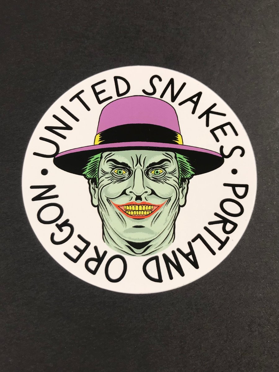 JOKER STICKER United Snakes Press joker-sticker-united-snakes-press
