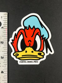 Image 2 of ANGRY DUCK STICKER