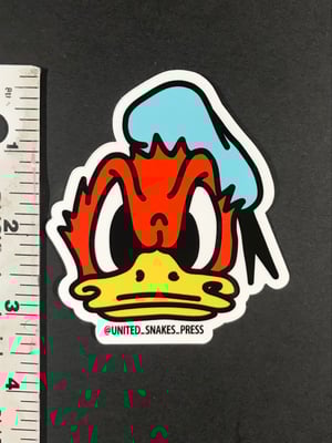Image of ANGRY DUCK STICKER