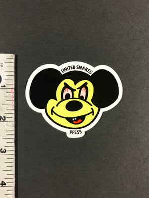 Image of MEAN MICK STICKER