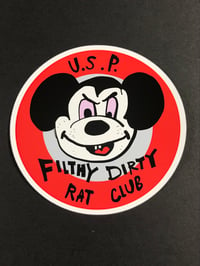 Image 1 of RAT CLUB STICKER
