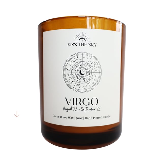 Zodiac Candle - Virgo | Kiss The Sky