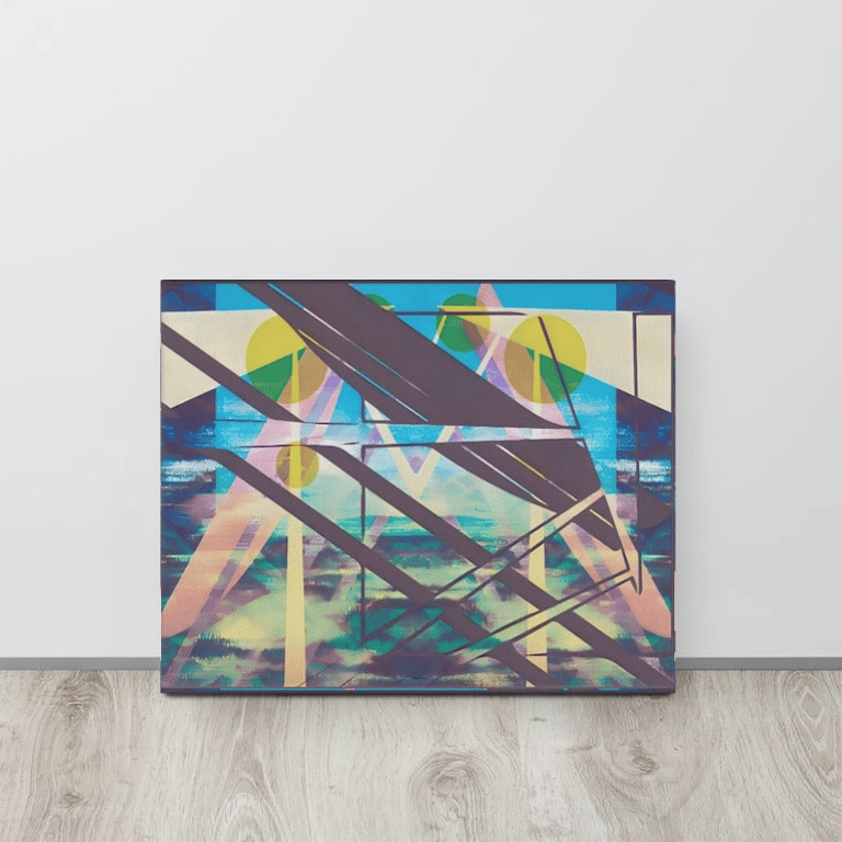 The River Dodder - Thin Canvas