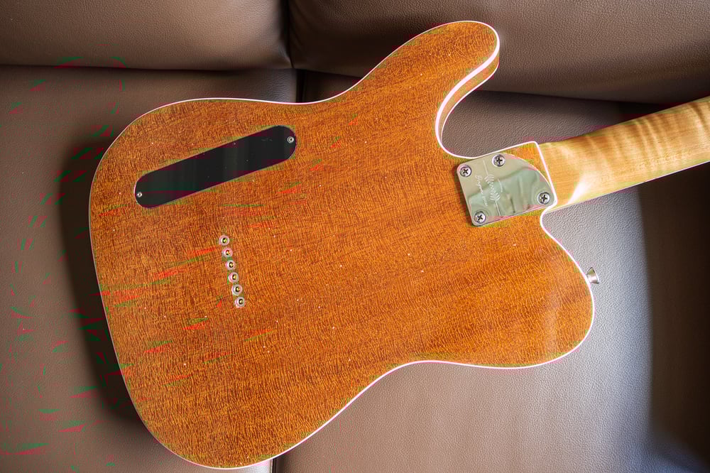 Thinline TL Relic Aged Burgundy Mist Metallic