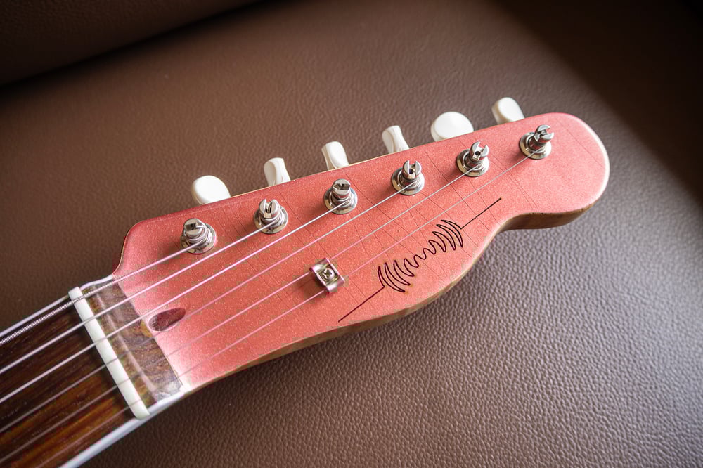 Thinline TL Relic Aged Burgundy Mist Metallic